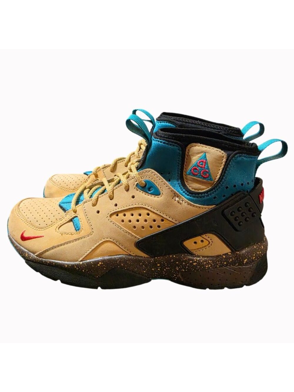 Nike ACG Air Mowabb OG Twine Teal Fusion Red 2021 DC9554-700 Men's Size 8